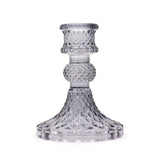 Vintage Dinner Candle Holder - Midnight Grey (2 pcs) - SHAMTAM.COM