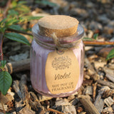 Violet Soy Pot of Fragrance Candles - SHAMTAM.COM