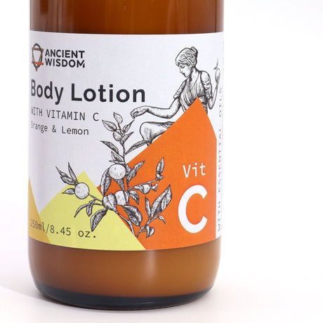 Vitamin C Body Lotion – Goddess’s Orange & Lemon - SHAMTAM.COM