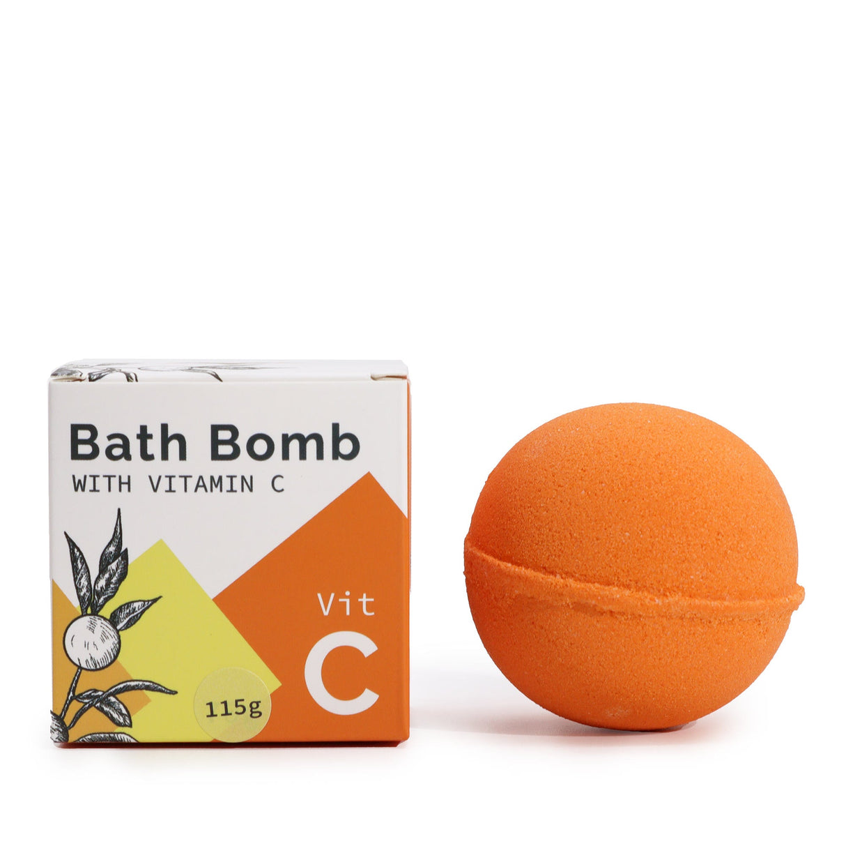 Vitamin C Bath Bomb Infused with Essential Oils - SHAMTAM.COM