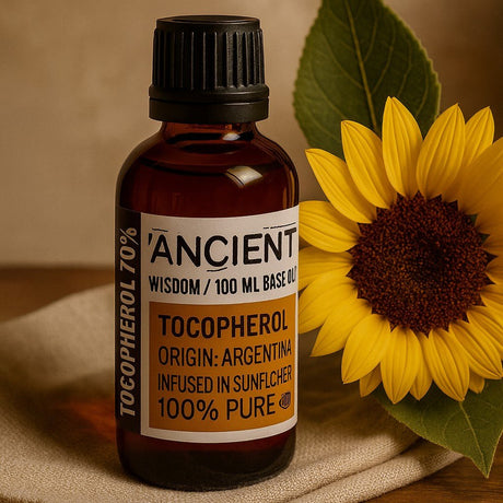 Vitamin E Tocopherol Base Oil 100ml - SHAMTAM.COM