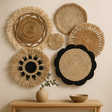 Wall Art Set of 6 Natural Kribo Collection - SHAMTAM.COM
