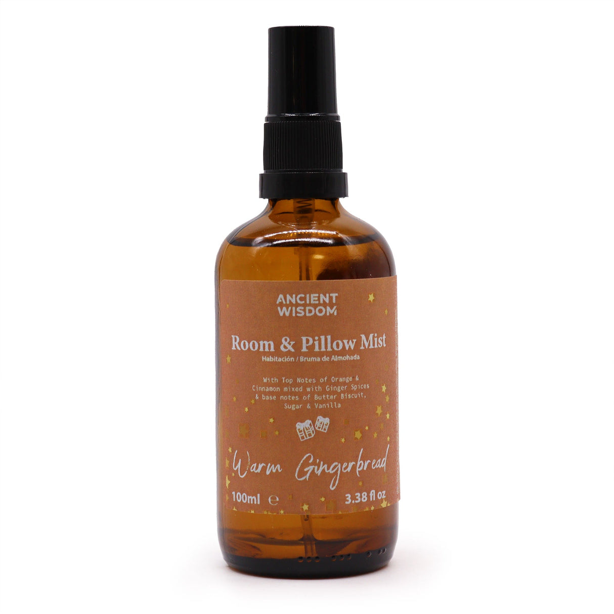 Warm Gingerbread Room & Pillow Spray 100ml - SHAMTAM.COM