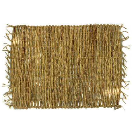 Water Hyacinth Natural Placemat - Robusta and Fringe - SHAMTAM.COM