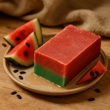 Watermelon Olive Oil Bar Soap 100g