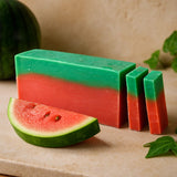 Watermelon Olive Oil Soap Loaf - SHAMTAM.COM