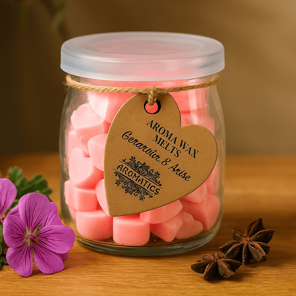 Wax Melts Geranium and Anise - SHAMTAM.COM