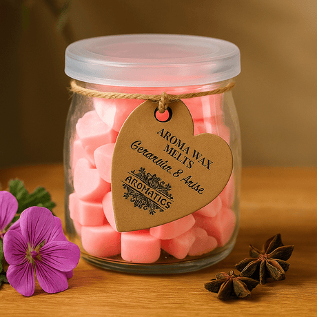 Wax Melts Geranium and Anise - SHAMTAM.COM