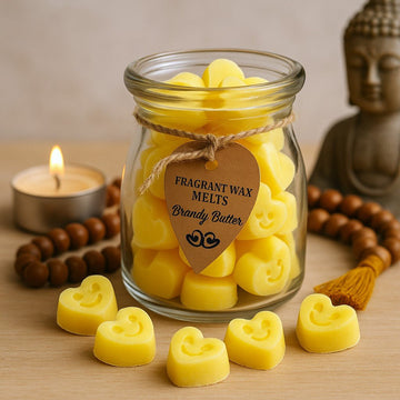 Wax Melts Jar, Brandy Butter Soy Wax
