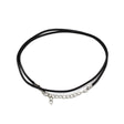 Waxed Pendant Cord - 2mm x 55cm - Black 101 - SHAMTAM.COM