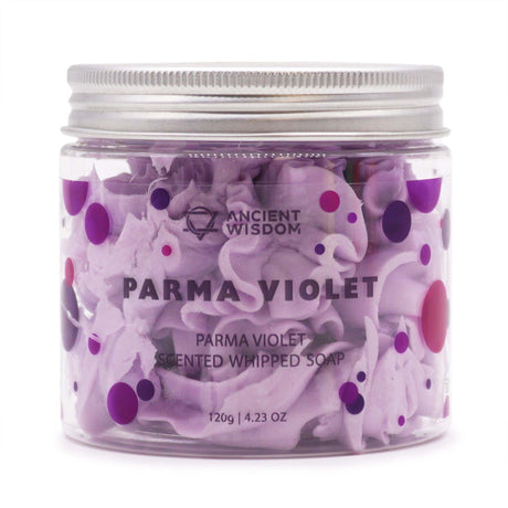 Whipped Soap Parma Violet 120g - SHAMTAM.COM