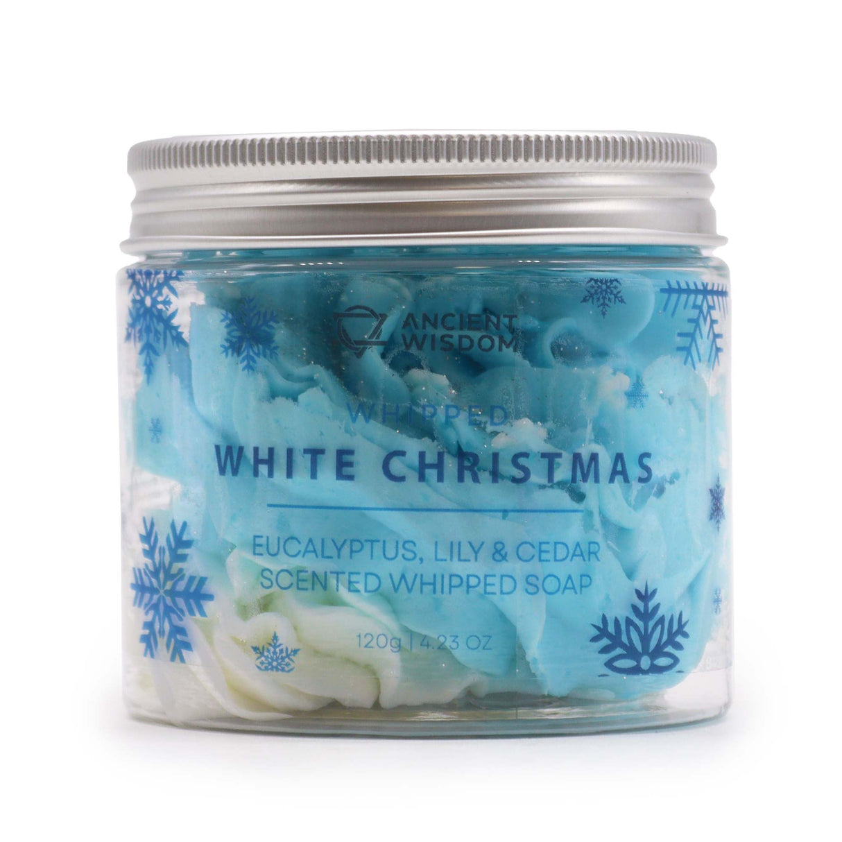 White Christmas Whipped Soap 120g - SHAMTAM.COM