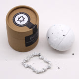 White Jasper Gem Bracelet Bath Bomb - SHAMTAM.COM