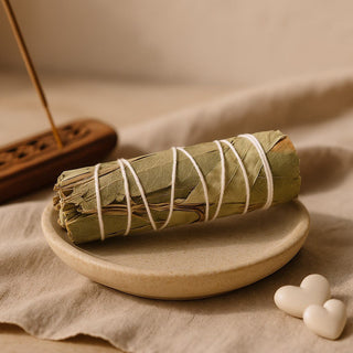 White Sage and Eucalyptus Smudge Stick 10 cm
