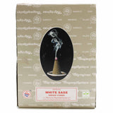 White Sage Dhoop Incense Cones - SHAMTAM.COM