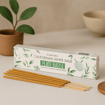 White Sage Incense Sticks, Californian Masala Plant Based