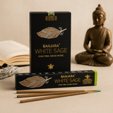 White Sage Smudge Incense Sticks Banjara - SHAMTAM.COM