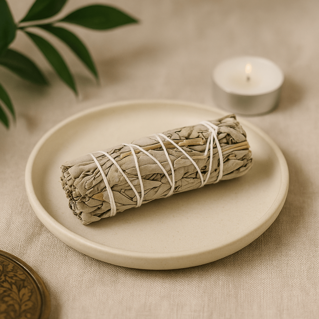 White Sage Smudge Stick - 10cm - SHAMTAM.COM