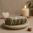 White Sage Smudge Stick With Cedar 10cm - SHAMTAM.COM