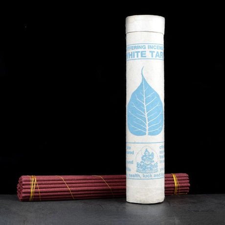 White Tara Tibetan Incense Sticks - SHAMTAM
