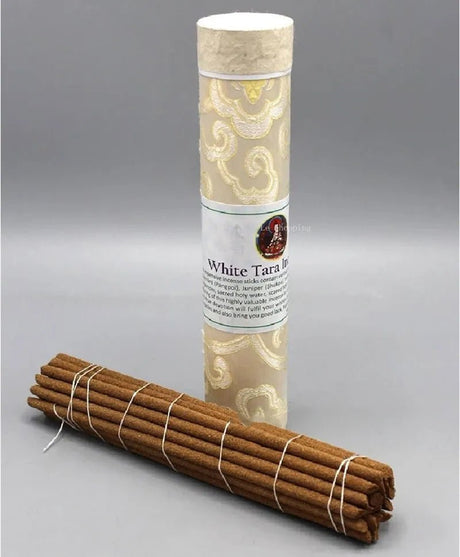White Tara Tibetan Incense Sticks - SHAMTAM