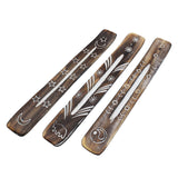 White Washed Incense Holder - Simple - SHAMTAM.COM