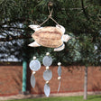 Whitewash Turtle Carving and Natural Copis Drop - SHAMTAM.COM