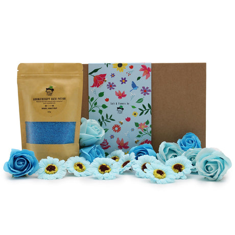 Soap Flowers Wild Hare Salt & Flowers - Total Unwind - SHAMTAM.COM