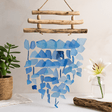Wind Chime 3 Stick All Blues - SHAMTAM.COM