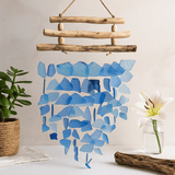 Wind Chime 3 Stick All Blues - SHAMTAM.COM