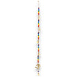 Brass Om Chakra Wind Chime with Colorful Beads and Bells - Handcrafted Indian Spiritual Decor for Peace and Harmony - SHAMTAM.COM