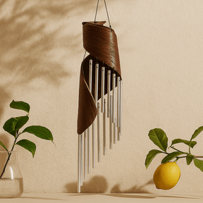 Wind Chimes Coconut Leaf Chocolate - SHAMTAM.COM