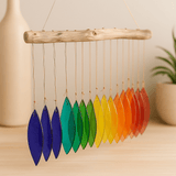 Wind Chimes Rainbow Glass Assorted - SHAMTAM.COM