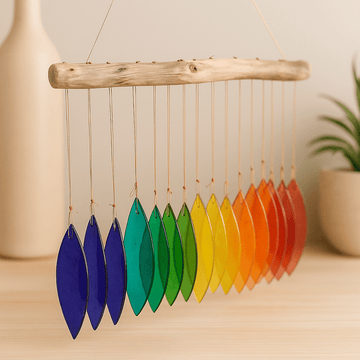 Wind Chimes Rainbow Glass Assorted
