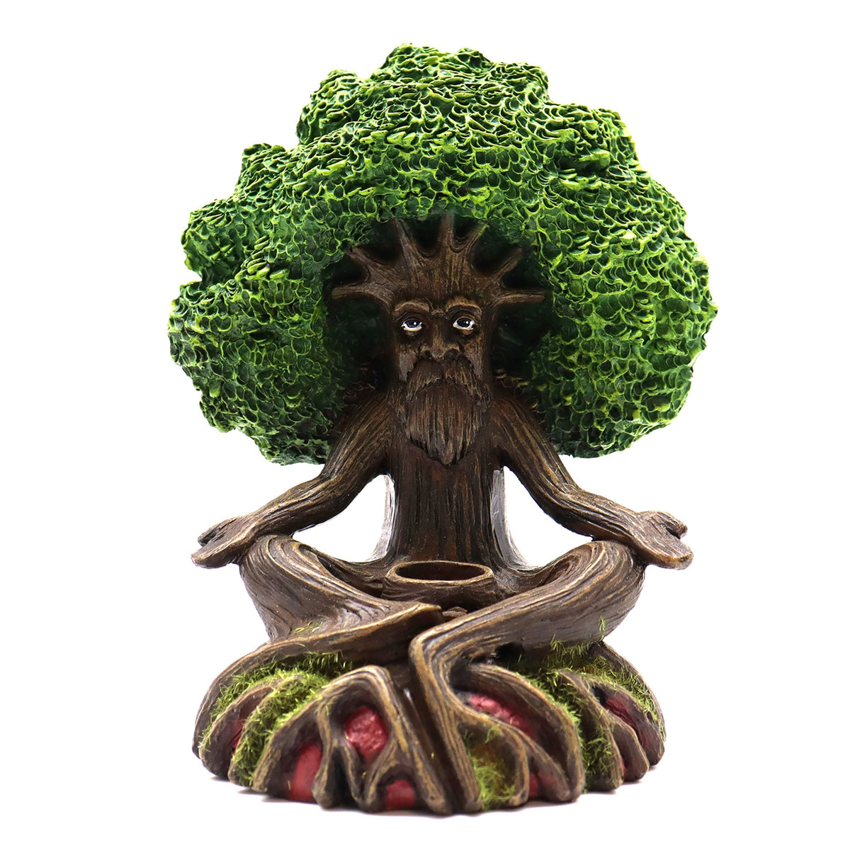 Wise Old Tree Man of the Forest Backflow Incense Burner - SHAMTAM.COM