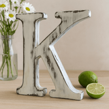 Wood Letter K - SHAMTAM.COM
