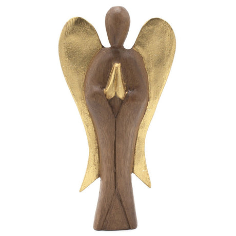 Wooden Angel - Guardian - 20cm - SHAMTAM.COM