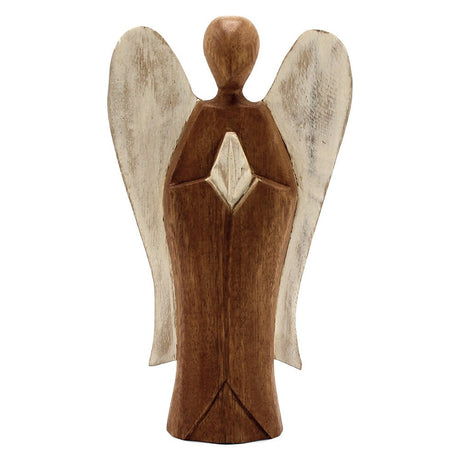 Wooden Angel - Peace - 20cm - SHAMTAM.COM