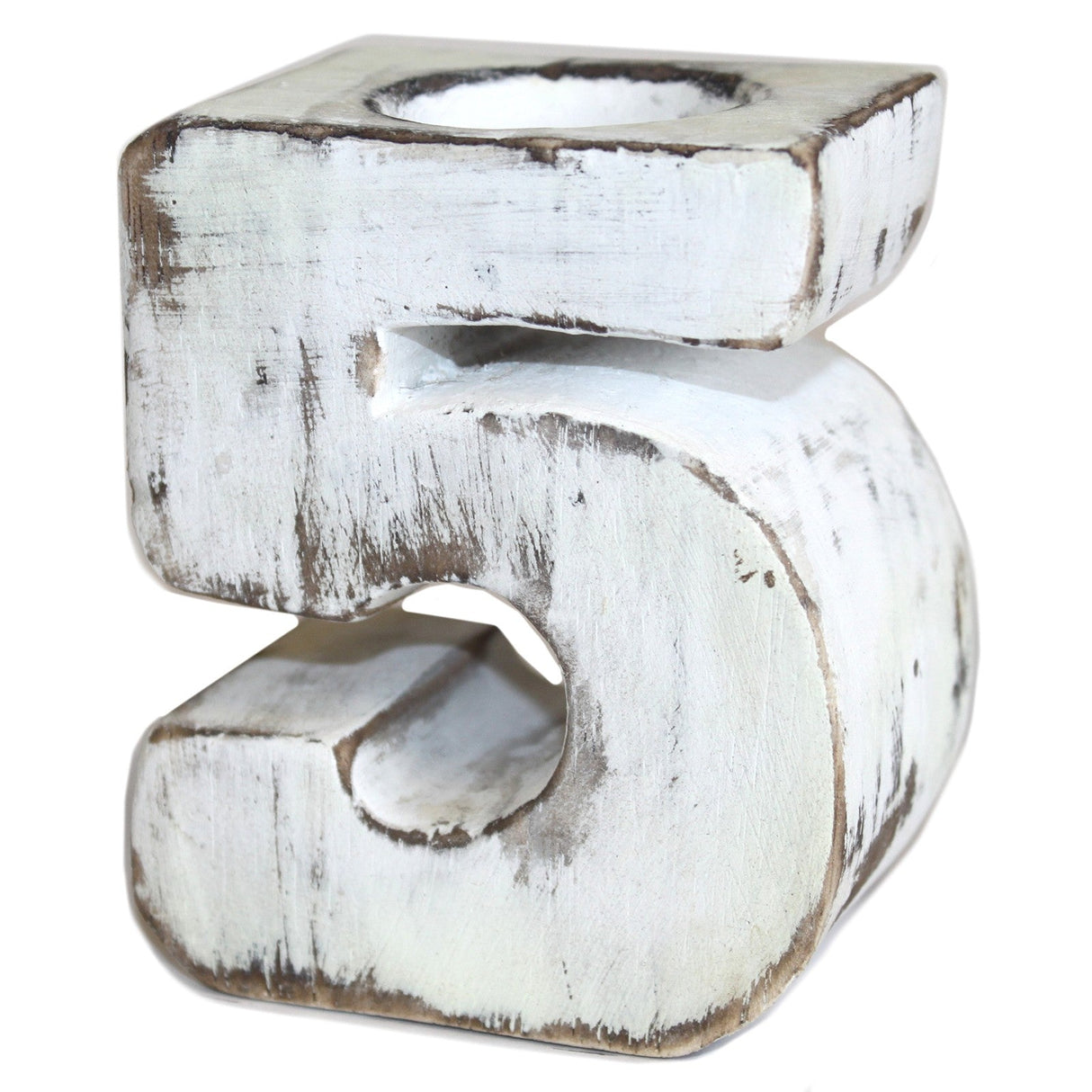 Wooden Birthday Numbers - No.5 - SHAMTAM.COM