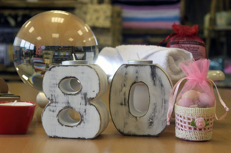 Wooden Birthday Numbers - No.8 - SHAMTAM.COM