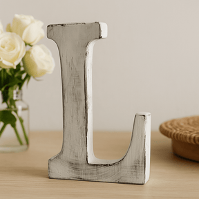 Wooden Letter L - SHAMTAM.COM