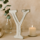 Wooden Letter Y - SHAMTAM.COM