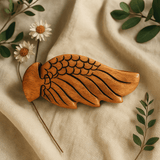 Wooden Puzzle Box, Angel Wing - SHAMTAM.COM