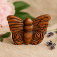 Wooden Puzzle Box With Secret Compartment - Butterfly - SHAMTAM.COM