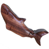 Wooden Secret Puzzle Box, Happy Shark - SHAMTAM.COM