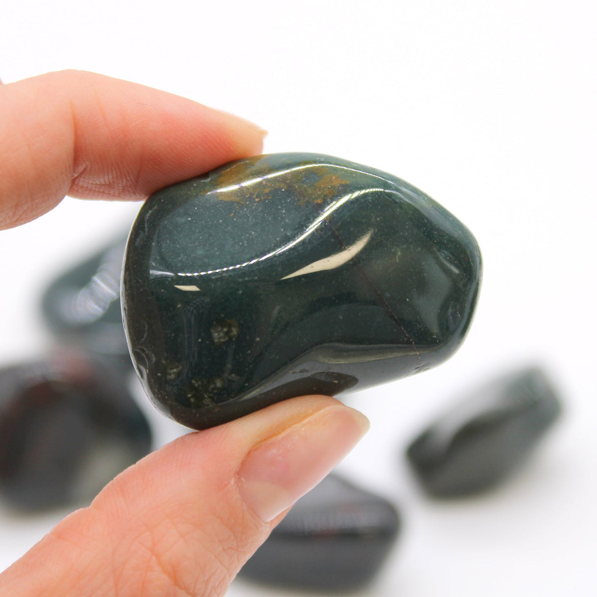 Bloodstone Tumbled Stones XL - SHAMTAM.COM