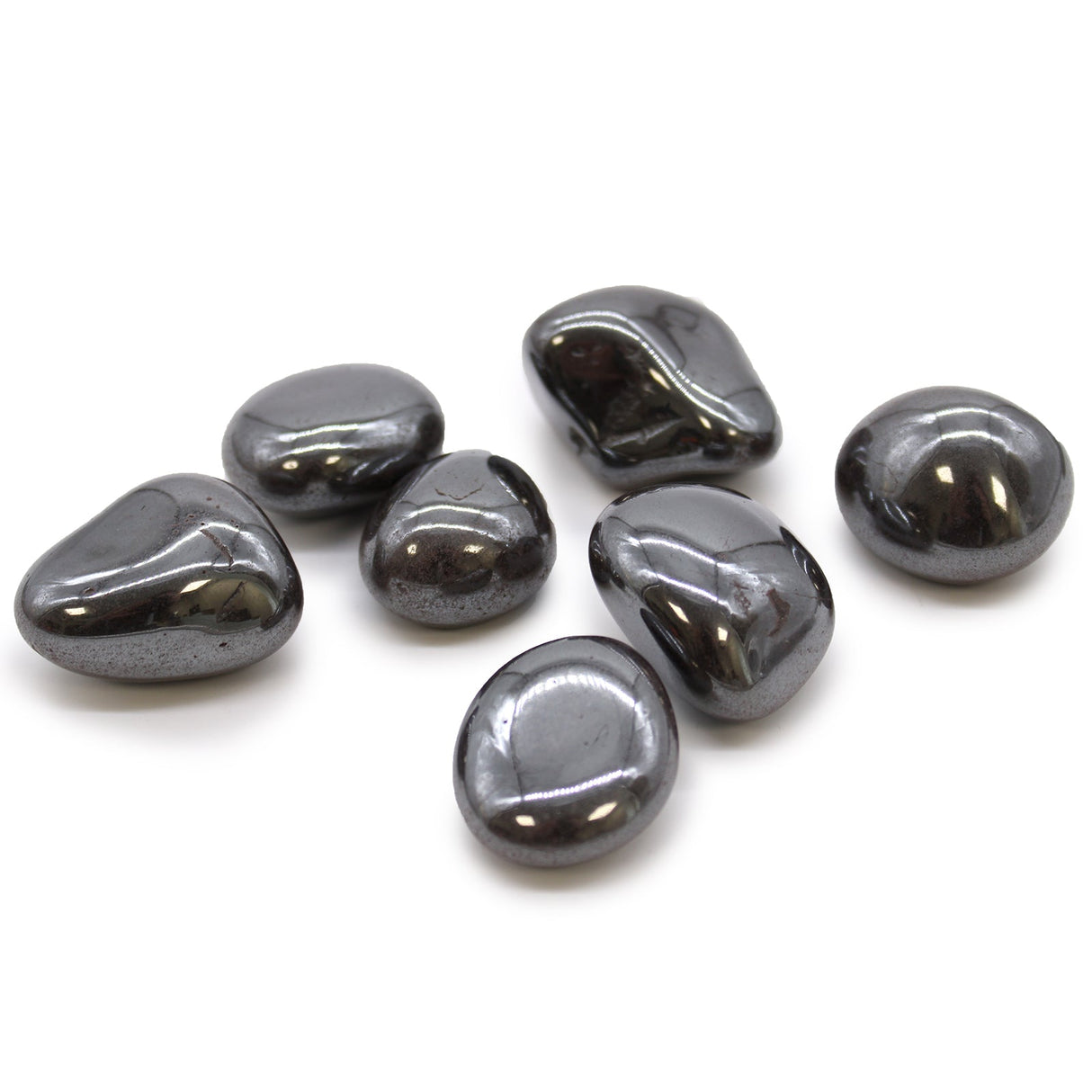 Hematite Tumbled Stones XL - SHAMTAM.COM