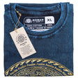 XLarge Stone Washed T-Shirt - Chakra - Blue - SHAMTAM.COM