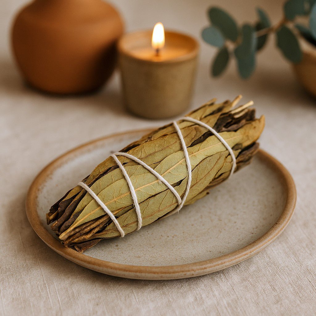 Yerba Santa Sage Smudge Stick, 10 cm - SHAMTAM.COM