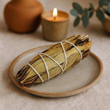 Yerba Santa Sage Smudge Stick, 10 cm - SHAMTAM.COM